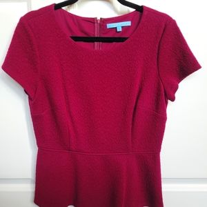 Antonio Melani Peplum Top